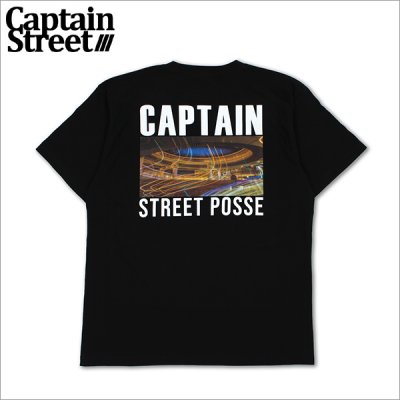 画像1: CAPTAIN STREET Rollin' Tシャツ BLACK キャプテンストリート