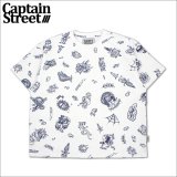 【送料無料】CAPTAIN STREET CIXEUR B/S コラボTシャツ WHITE キャプテンストリート