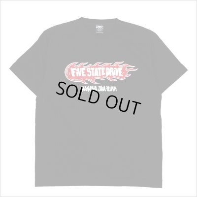 画像2: 【限定アイテム】CAPTAIN STREET x FIVE STATE DRIVE コラボTシャツ BLACK