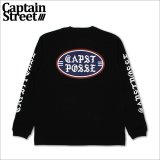 CAPTAIN STREET OLD POSSE L/S Tシャツ BLACK キャプテンストリート