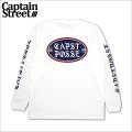 CAPTAIN STREET OLD POSSE L/S Tシャツ WHITE キャプテンストリート