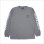 画像2: CAPTAIN STREET OLD POSSE L/S Tシャツ L.GRAY キャプテンストリート (2)