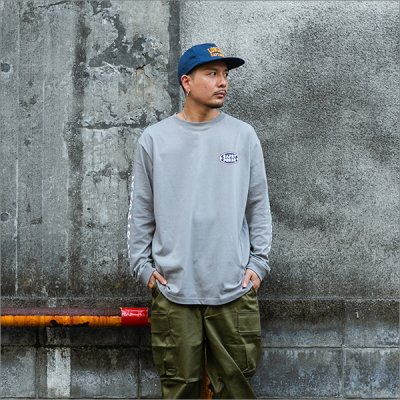 画像4: CAPTAIN STREET OLD POSSE L/S Tシャツ L.GRAY キャプテンストリート