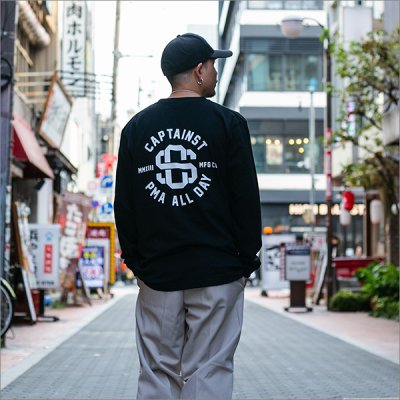 画像3: CAPTAIN STREET VIV L/S Tシャツ BLACK キャプテンストリート