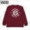 画像1: CAPTAIN STREET VIV L/S Tシャツ BURGUNDY キャプテンストリート (1)