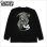画像1: CAPTAIN STREET Reaper L/S Tシャツ BLACK キャプテンストリート (1)