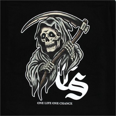 画像5: CAPTAIN STREET Reaper L/S Tシャツ BLACK キャプテンストリート