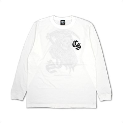 画像2: CAPTAIN STREET Reaper L/S Tシャツ WHITE キャプテンストリート