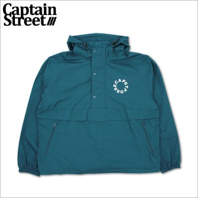 画像1: 【送料無料】CAPTAIN STREET Circle Logo Anorak JKT GREEN キャプテンストリート