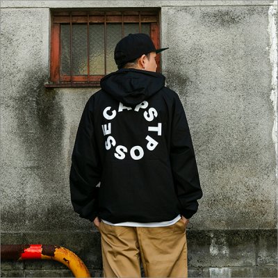 画像4: 【送料無料】CAPTAIN STREET Circle Logo Anorak JKT BLACK キャプテンストリート