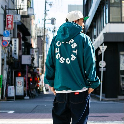 画像4: 【送料無料】CAPTAIN STREET Circle Logo Anorak JKT GREEN キャプテンストリート