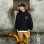 画像3: 【送料無料】CAPTAIN STREET Circle Logo Anorak JKT BLACK キャプテンストリート (3)