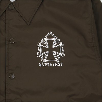 画像6: 【送料無料】CAPTAIN STREET BANDANA コーチJKT BROWN キャプテンストリート