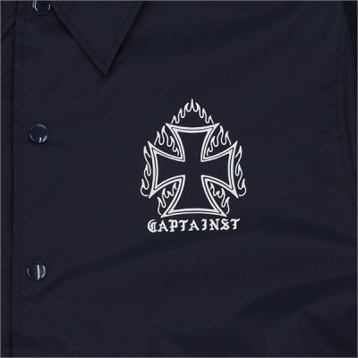 画像6: 【送料無料】CAPTAIN STREET BANDANA コーチJKT NAVY キャプテンストリート