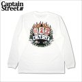 CAPTAIN STREET RF L/S Tシャツ WHITE キャプテンストリート