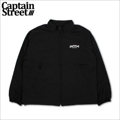 画像1: 【送料無料】CAPTAIN STREET CRN Logo Track JKT BLACK キャプテンストリート