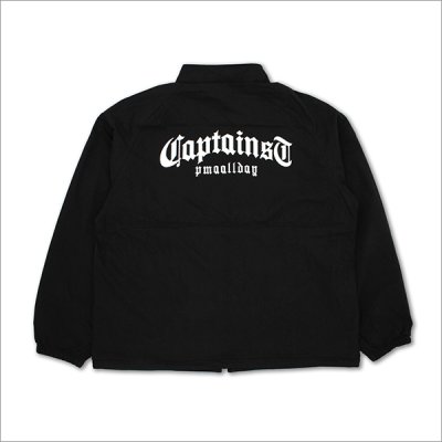 画像2: 【送料無料】CAPTAIN STREET CRN Logo Track JKT BLACK キャプテンストリート