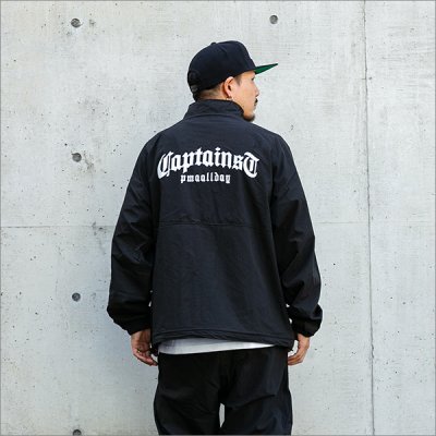 画像4: 【送料無料】CAPTAIN STREET CRN Logo Track JKT BLACK キャプテンストリート