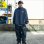 画像3: 【送料無料】CAPTAIN STREET CRN Logo Track JKT BLUE キャプテンストリート (3)