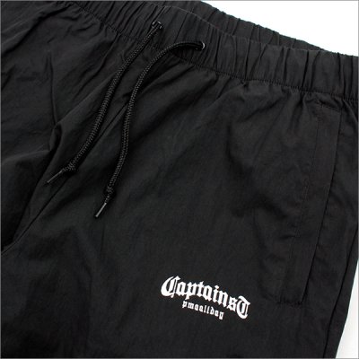 画像3: 【送料無料】CAPTAIN STREET CRN Logo Track Pants BLACK キャプテンストリート