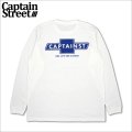CAPTAIN STREET BT L/S Tシャツ WHITE キャプテンストリート