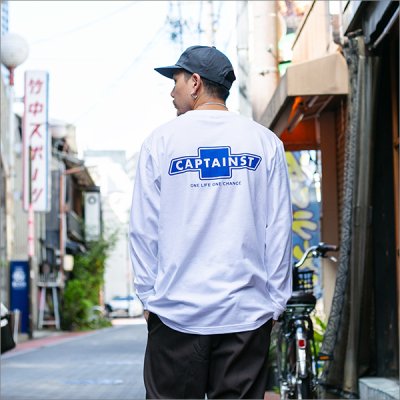 画像3: CAPTAIN STREET BT L/S Tシャツ WHITE キャプテンストリート
