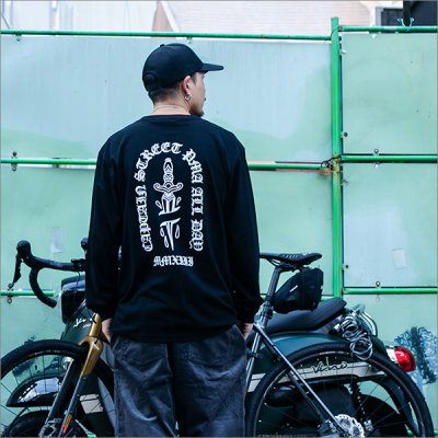画像3: CAPTAIN STREET Dagger L/S Tシャツ BLACK キャプテンストリート