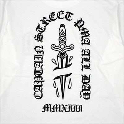 画像5: CAPTAIN STREET Dagger L/S Tシャツ WHITE キャプテンストリート