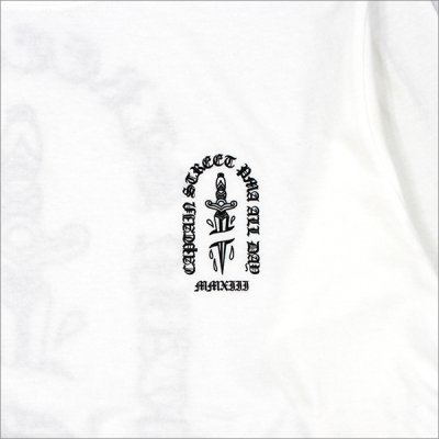 画像6: CAPTAIN STREET Dagger L/S Tシャツ WHITE キャプテンストリート