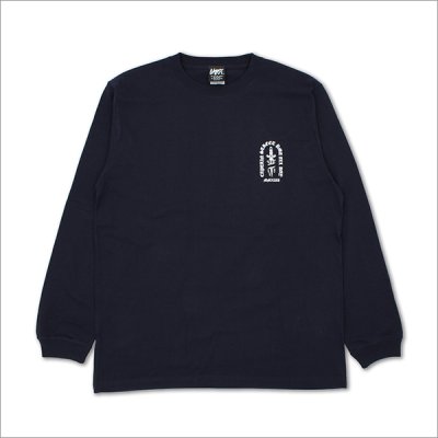 画像2: CAPTAIN STREET Dagger L/S Tシャツ NAVY キャプテンストリート