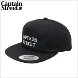 CAPTAIN STREET FO キャップ BLACK キャプテンストリート