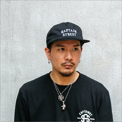 画像2: CAPTAIN STREET FO キャップ BLACK キャプテンストリート