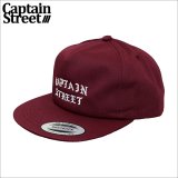 CAPTAIN STREET FO キャップ BURGUNDY キャプテンストリート