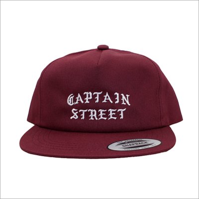 画像3: CAPTAIN STREET FO キャップ BURGUNDY キャプテンストリート