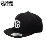 CAPTAIN STREET eighty スナップバックキャップ BLACK キャプテンストリート