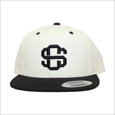 画像3: CAPTAIN STREET eighty スナップバックキャップ BLACK/WHITE キャプテンストリート