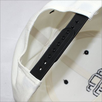 画像4: CAPTAIN STREET eighty スナップバックキャップ BLACK/WHITE キャプテンストリート