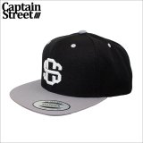 CAPTAIN STREET eighty スナップバックキャップ GRAY/BLACK キャプテンストリート