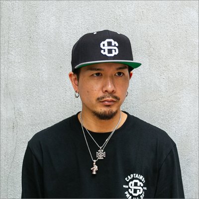 画像2: CAPTAIN STREET eighty スナップバックキャップ GRAY/BLACK キャプテンストリート