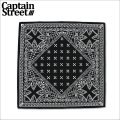 CAPTAIN STREET BANDANA BLACK キャプテンストリート