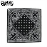 CAPTAIN STREET BANDANA BLACK キャプテンストリート