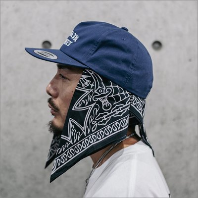 画像3: CAPTAIN STREET BANDANA BLACK キャプテンストリート
