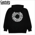 【送料無料】CAPTAIN STREET Terror P/Oパーカー BLACK キャプテンストリート