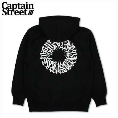 画像1: 【送料無料】CAPTAIN STREET Terror P/Oパーカー BLACK キャプテンストリート