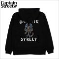 【送料無料】CAPTAIN STREET Scorpion P/Oパーカー BLACK キャプテンストリート