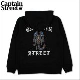 【送料無料】CAPTAIN STREET Scorpion P/Oパーカー BLACK キャプテンストリート