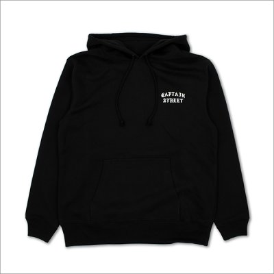 画像2: 【送料無料】CAPTAIN STREET Scorpion P/Oパーカー BLACK キャプテンストリート