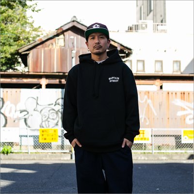 画像4: 【送料無料】CAPTAIN STREET Scorpion P/Oパーカー BLACK キャプテンストリート
