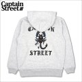 【送料無料】CAPTAIN STREET Scorpion P/Oパーカー ASH キャプテンストリート