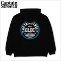 【送料無料】CAPTAIN STREET C.E. P/Oパーカー BLACK キャプテンストリート